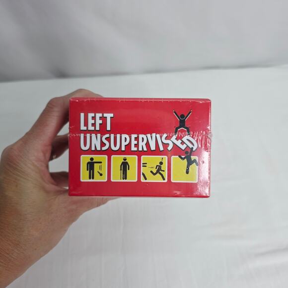 Left Unsupervised Family  Kids Card Game Edition Games Night New Sealed Age 10+ - Picture 6 of 10